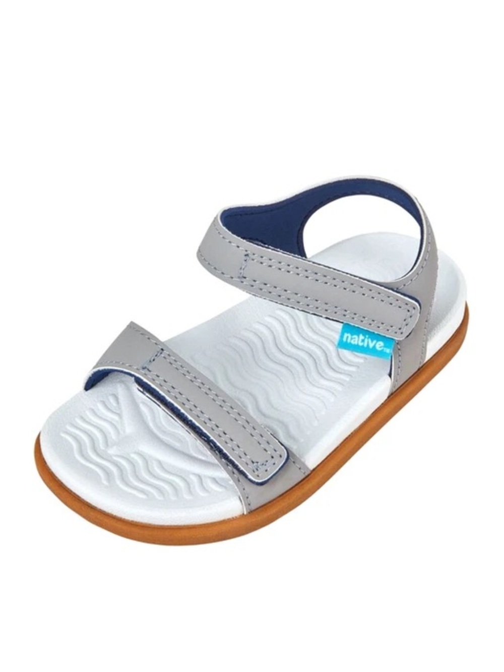 NIB Native Shoes Charley Sandals C10 Pigeon Grey Kids Water Sandals